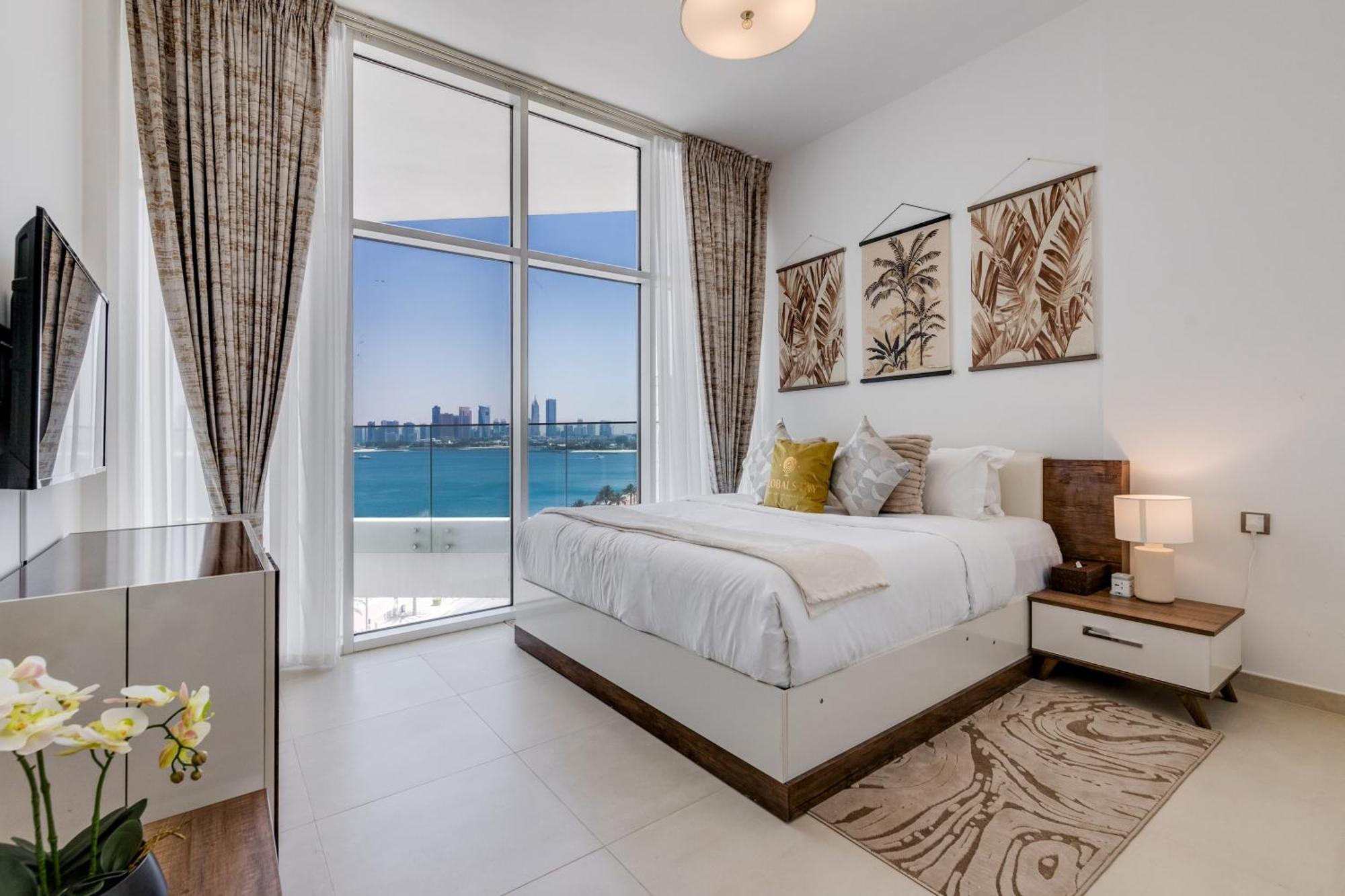 Luxury Azizi Mina Beachfront Apartments Dubai Dış mekan fotoğraf