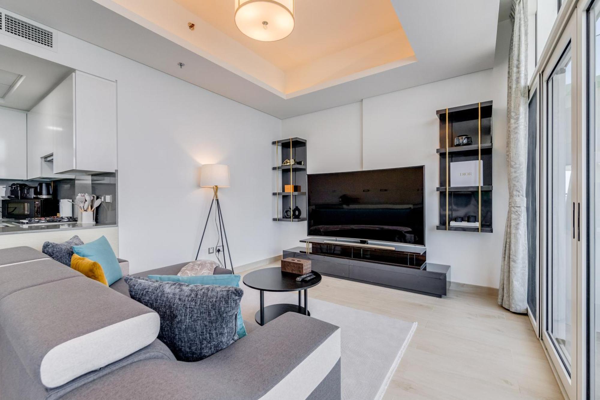 Luxury Azizi Mina Beachfront Apartments Dubai Dış mekan fotoğraf